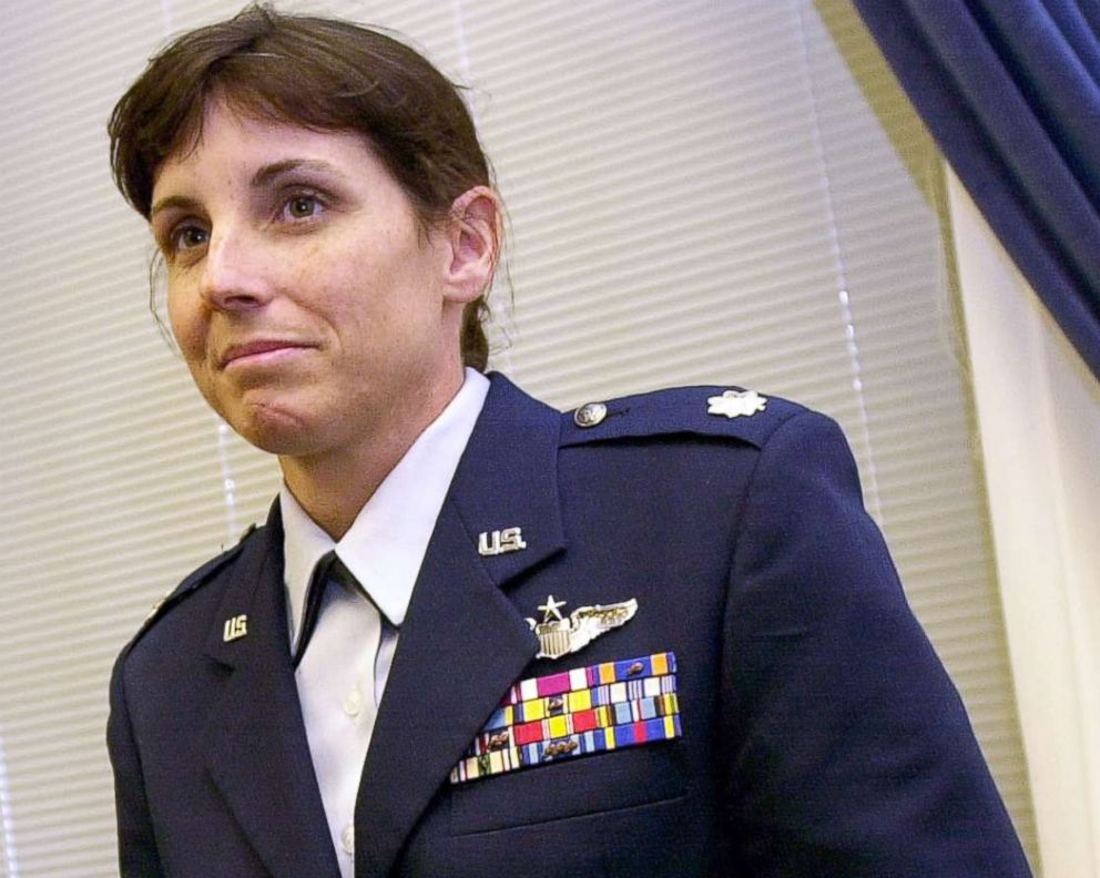 PHOTO: On May 14, 2002, the photo archive of Lieutenant Colonel Martha McSally of the Air Force at Capitol Hill, in the state of Washington.