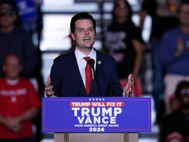 Trump picks Rep. Matt Gaetz to be attorney general