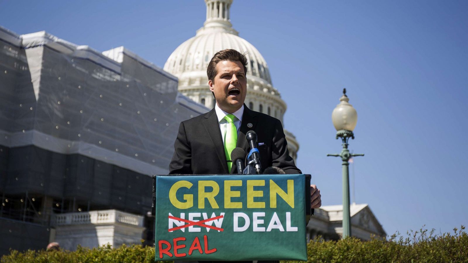 Green Real Deal  Congressman Matt Gaetz