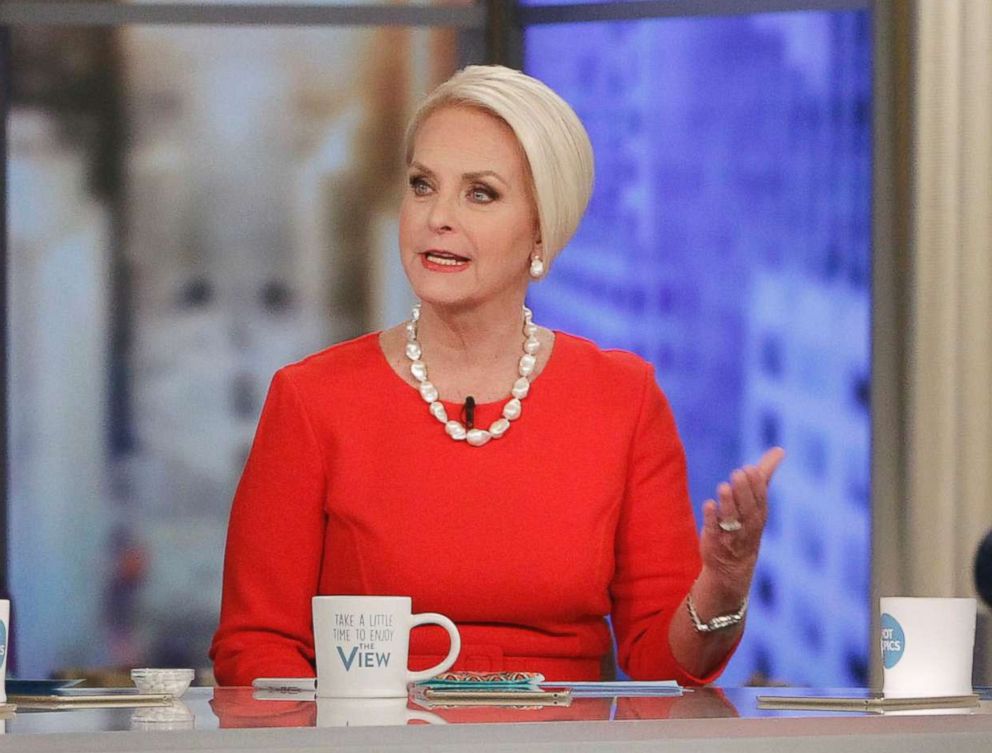 PHOTO: Cindy McCain, during her appearance on ABCs The View,February 28, 2018.