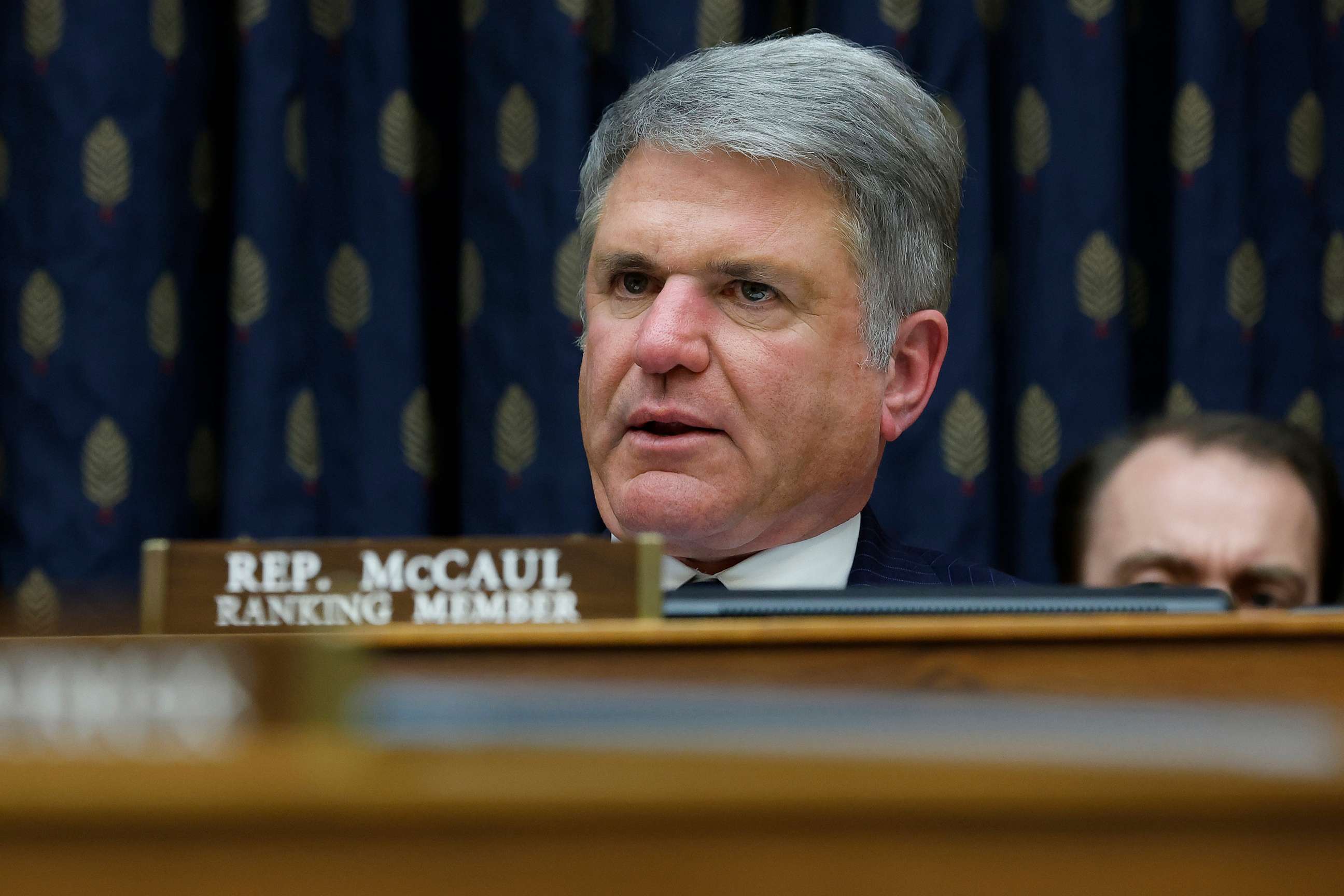 PHOTO: Rep. Mike McCaul during a hearing on Capitol Hill on April 28, 2022 in Washington, D.C.