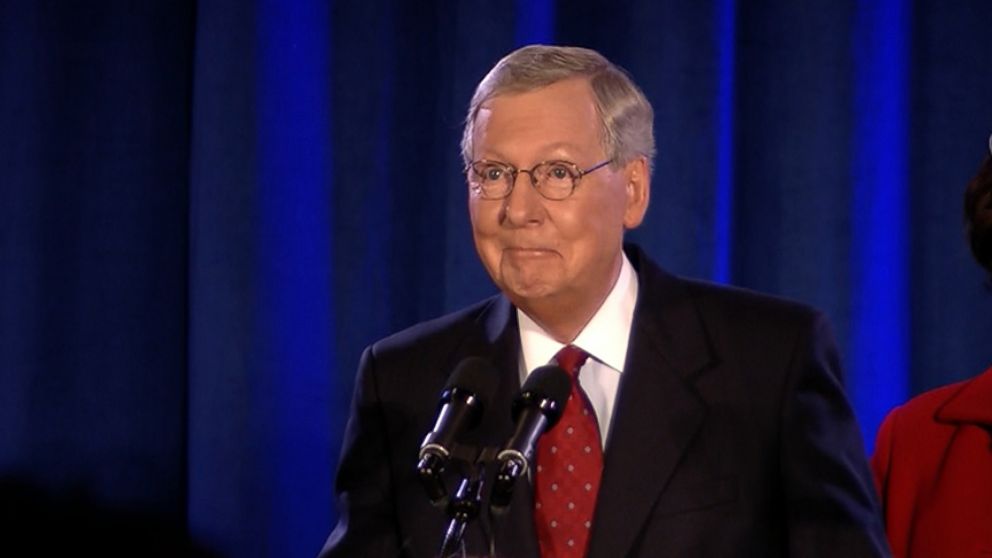 Video Mitch McConnell on Win: 'No More Campaign Commercials' - ABC News