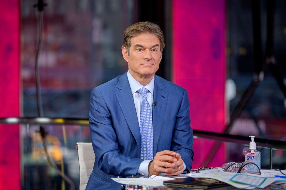 PHOTO: Dr. Oz makes an appearance at Fox News Channel Studios on March 09, 2020, in New York.