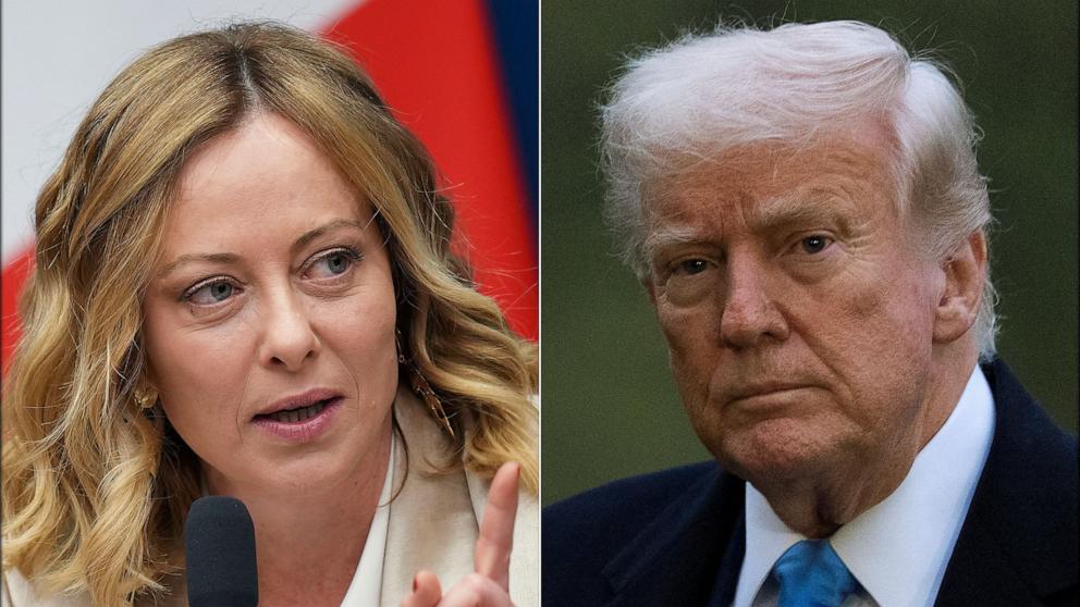 PHOTO: Italian Premier Giorgia Meloni | President Donald Trump