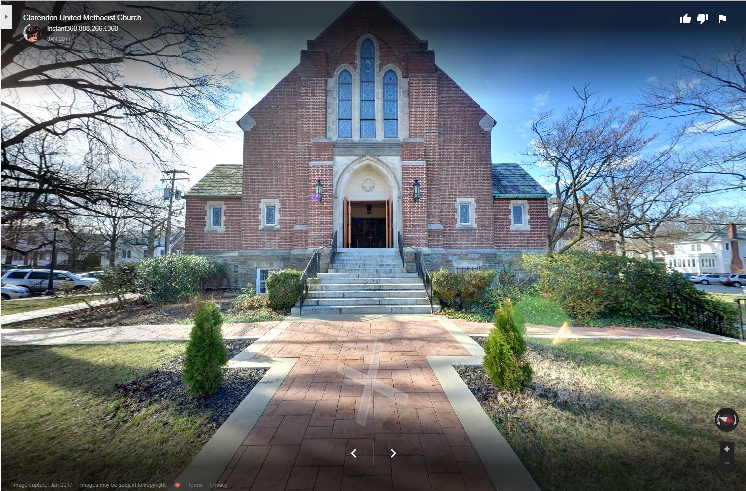 PHOTO: Clarendon United Methodist church in Arlington, Va. 