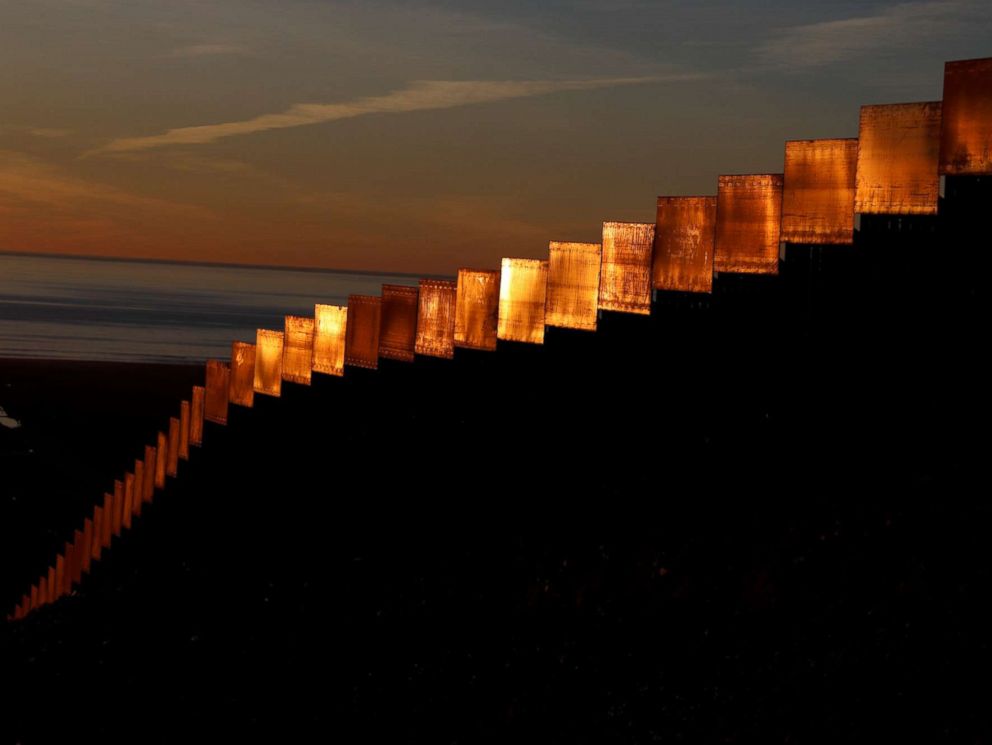 PHOTO: The U.S. and Mexico border fence is seen in Tijuana, Mexico, Jan. 27, 2019.