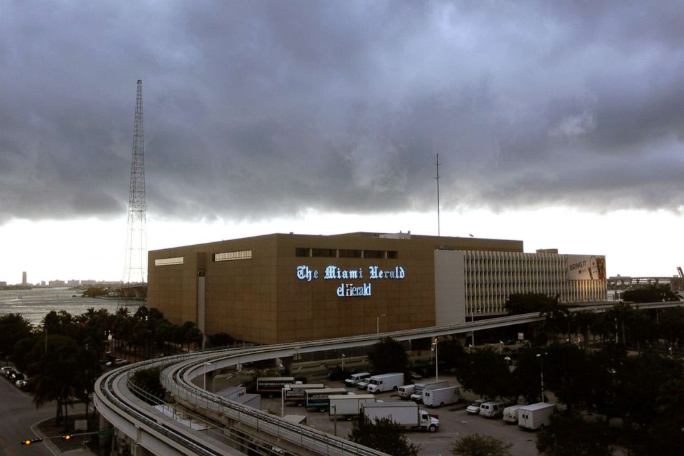 PHOTO: The Miami Herald building stands in Miami, July 13, 2011.