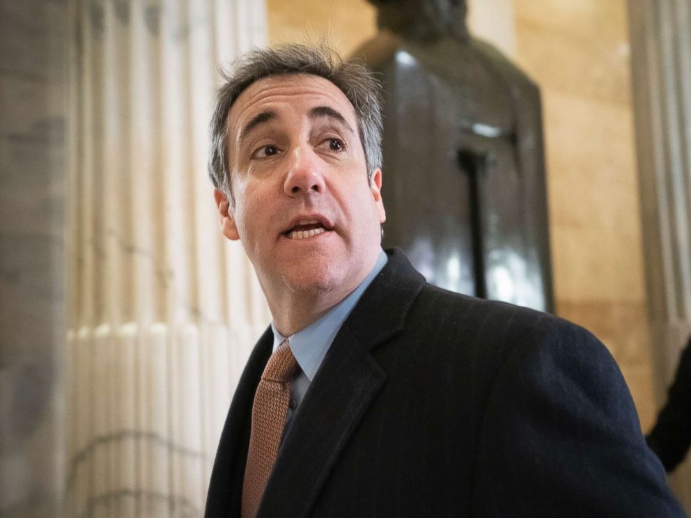 PHOTO: Michael Cohen, President Donald Trumps former lawyer, returns to testify on Capitol Hill in Washington, March 6, 2019.