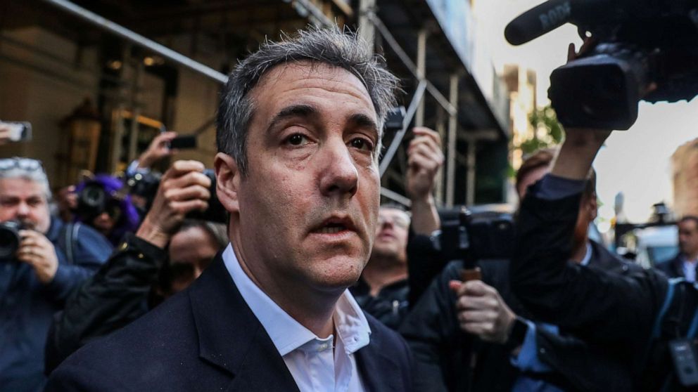 PHOTO: Michael Cohen leaves his apartment in New York to report to federal prison, May 6, 2019.