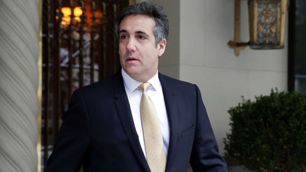 Michael Cohen, former personal lawyer to President Donald Trump, leaves his apartment building, in New York, Aug. 21, 2018.