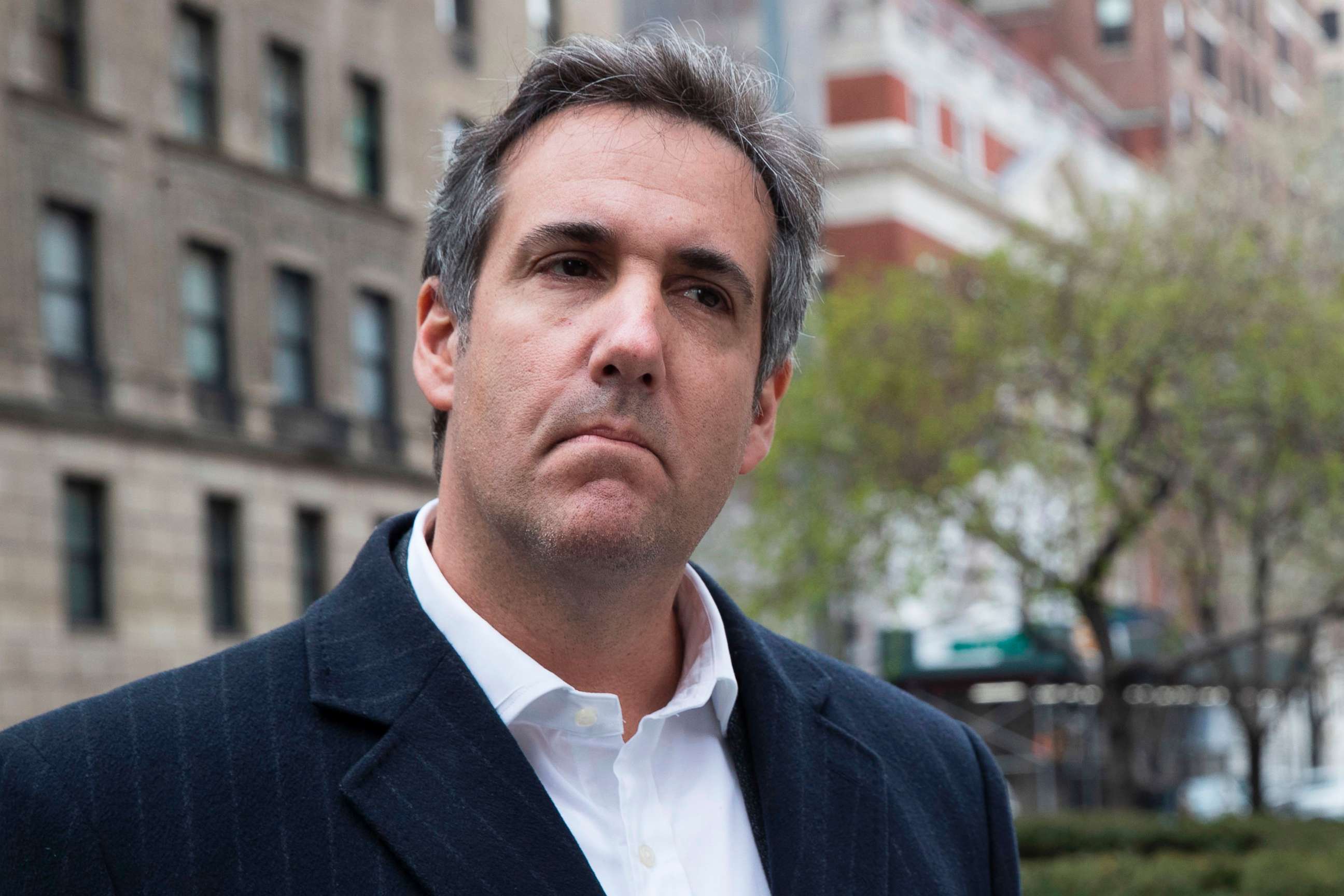 PHOTO: Attorney Michael Cohen in New York, April 11, 2018.