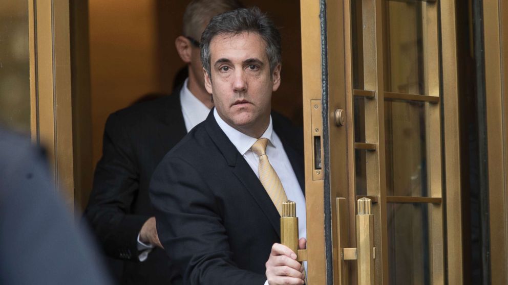 PHOTO: Michael Cohen leaves Federal court, Aug. 21, 2018, in New York.