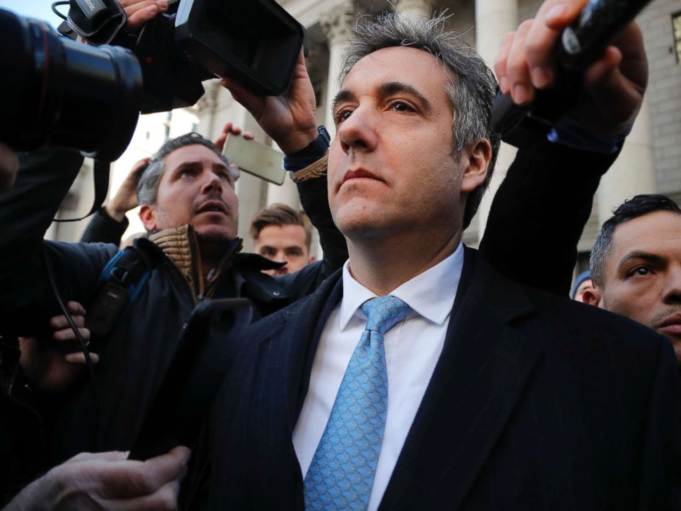 PHOTO: Michael Cohen walks out of federal court in New York, Nov. 29, 2018.