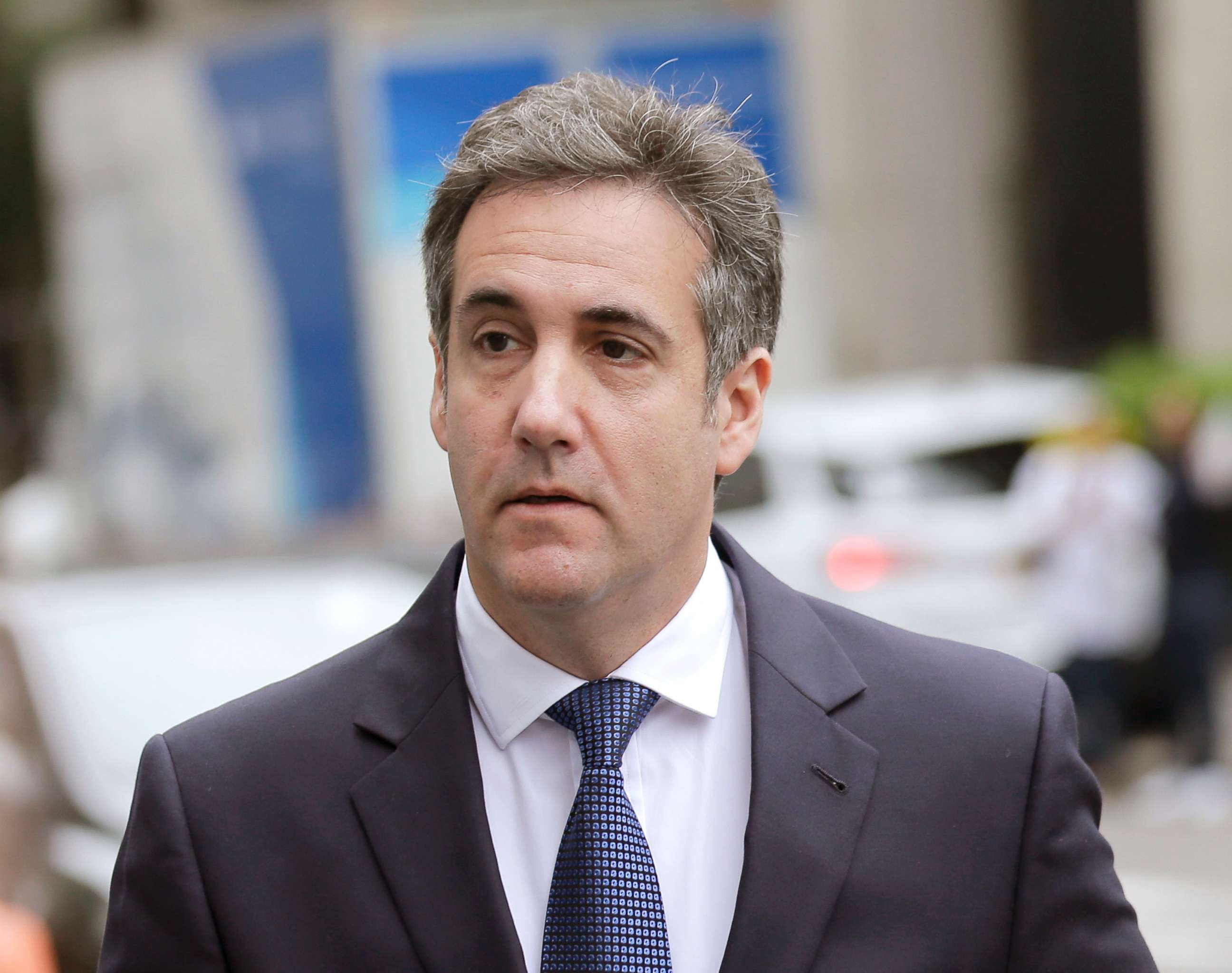 PHOTO: Michael Cohen arrives to court in New York on May 30, 2018.