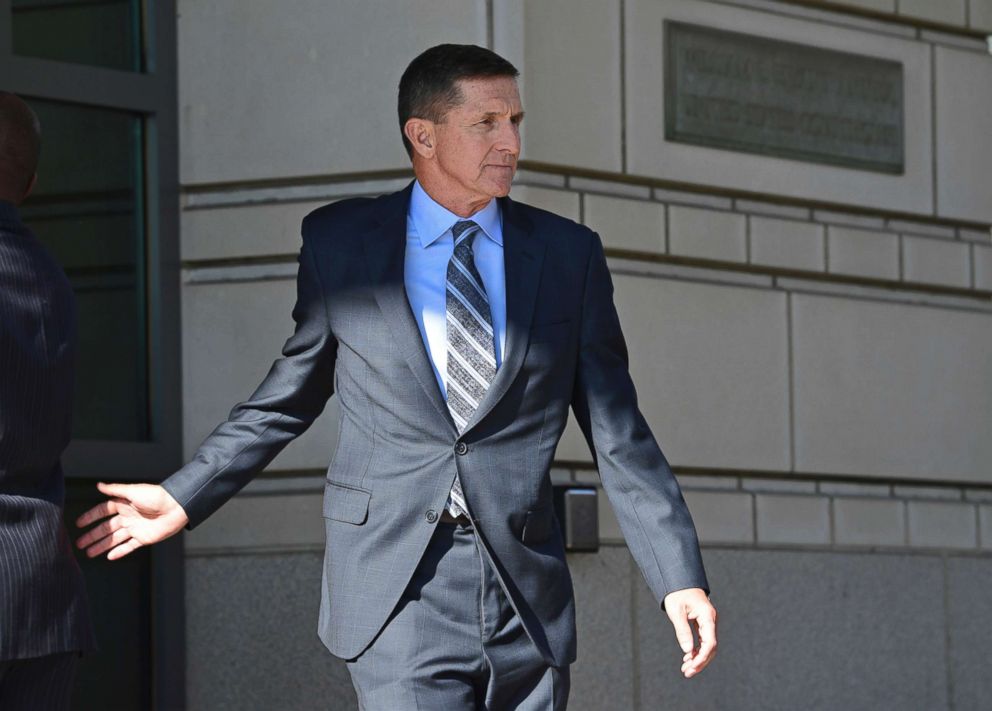 PHOTO: Former Trump national security adviser Michael Flynn leaves federal court in Washington, Dec. 1, 2017.