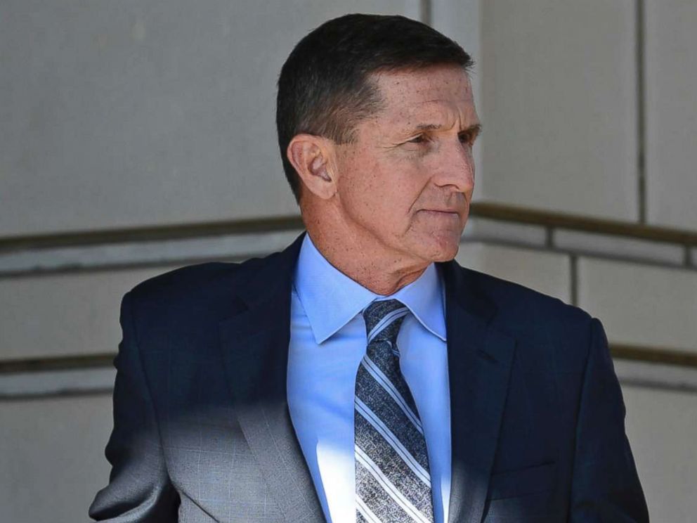 Former Trump national security adviser Michael Flynn leaves federal court in Washington in December. Recently released memos written by James Comey revealed that Donald Trump thought Flynn "had serious judgement issues."
