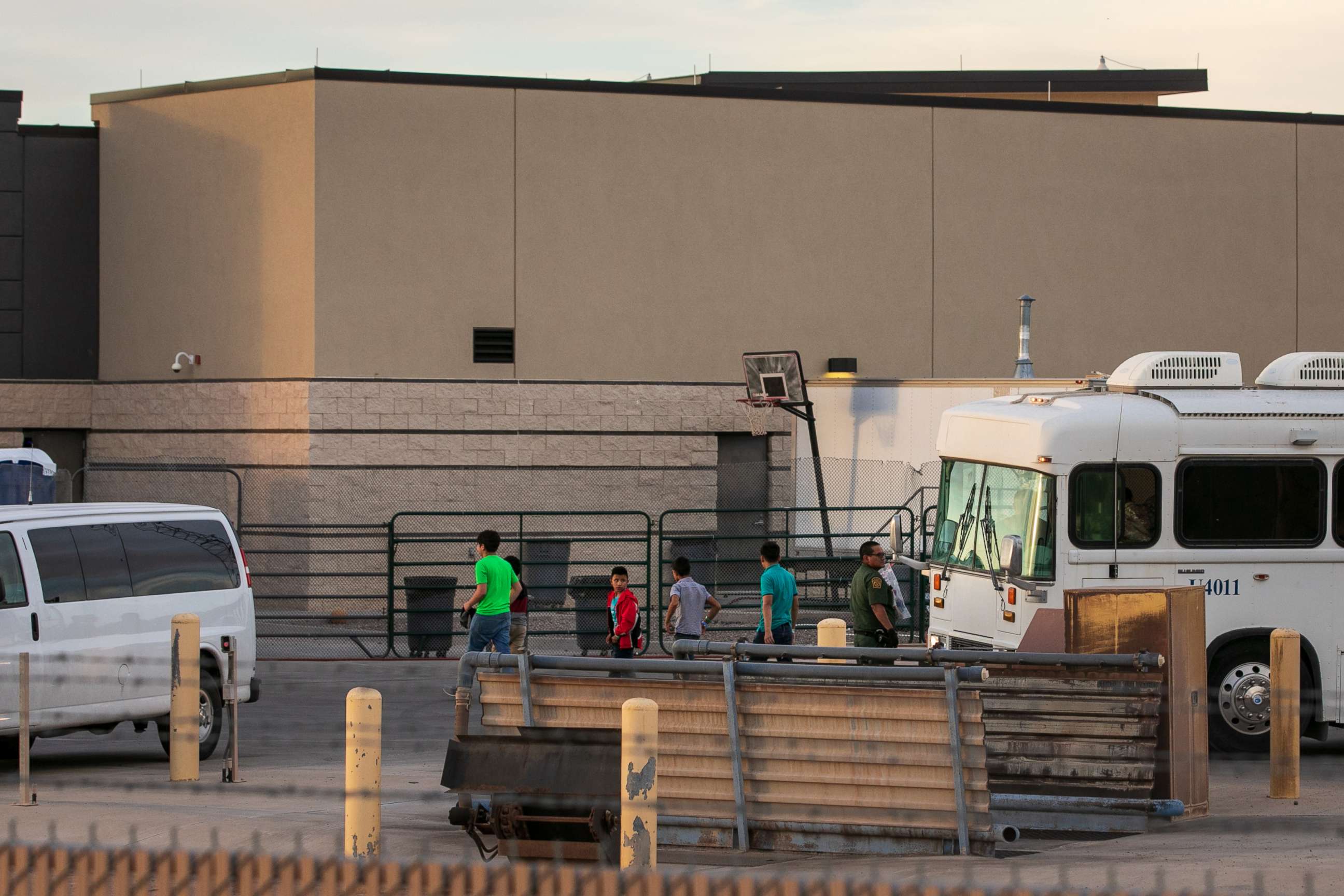 PHOTO: Boys are dropped off at the Border Patrol station in Clint, Texas, July 4, 2019.
