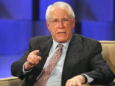 PHOTO: Democratic presidential hopeful Mike Gravel speaks during his turn onstage at the Visible Vote 08 Presidential Forum, sponsored by the Human Rights Campaign Foundation in Hollywood, Aug. 9, 2007.