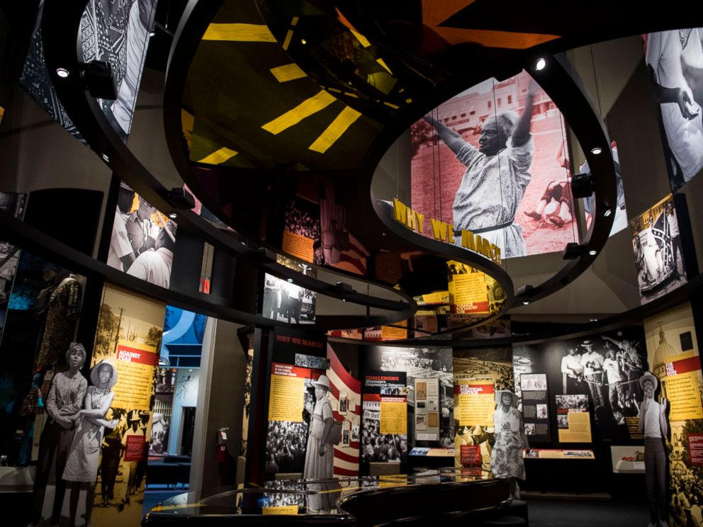 PHOTO: The Black Empowerment exhibit at the Mississippi Civil Rights Museum in Jackson, Miss., is pictured on Dec. 7, 2017.