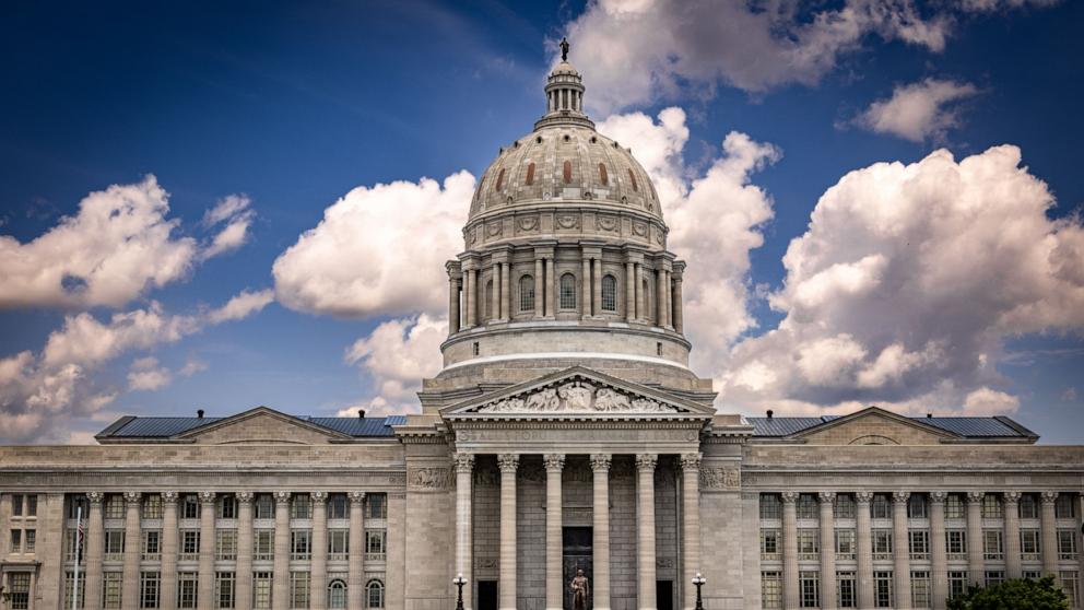 PHOTO: The Missouri State Capitol building in Jefferson City, Mo.