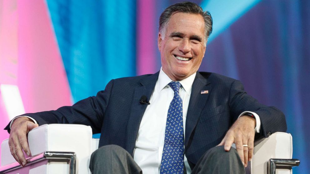 Mitt Romney I Am Running For The United States Senate ABC News