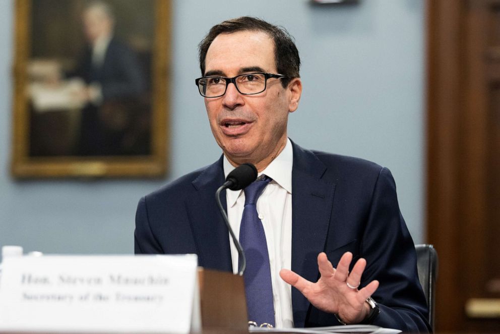 PHOTO: Steven Mnuchin, Secretary, Department of the Treasury, speaks at House Committee on Appropriation's Subcommittee on State, Foreign Operations, and Related Programs hearing on the Department of the Treasury Budget Request for FY2021.