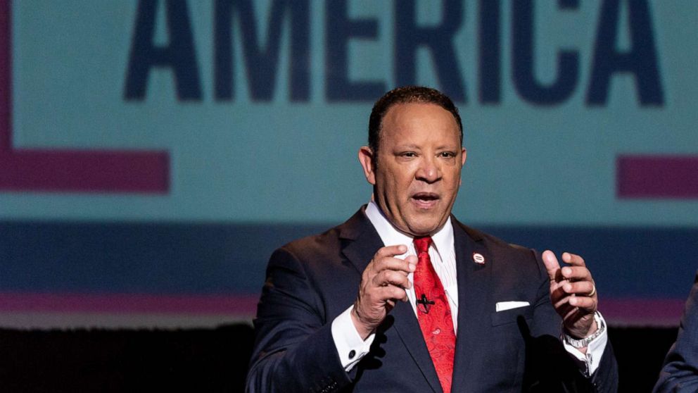 PHOTO: Marc Morial, President and CEO of the National Urban League, participates in a televised town hall at The Howard Theatre in Washington, D.C., May 8, 2018, on The State of Black America.