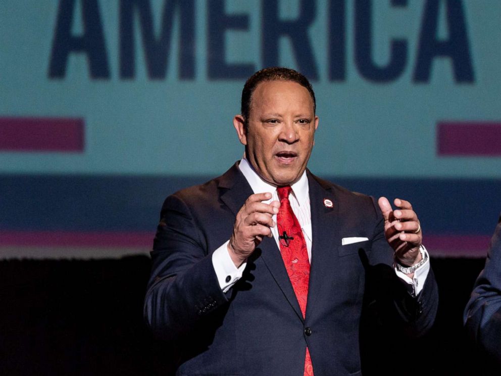 PHOTO: Marc Morial, President and CEO of the National Urban League, participates in a televised town hall at The Howard Theatre in Washington, D.C., May 8, 2018, on The State of Black America.