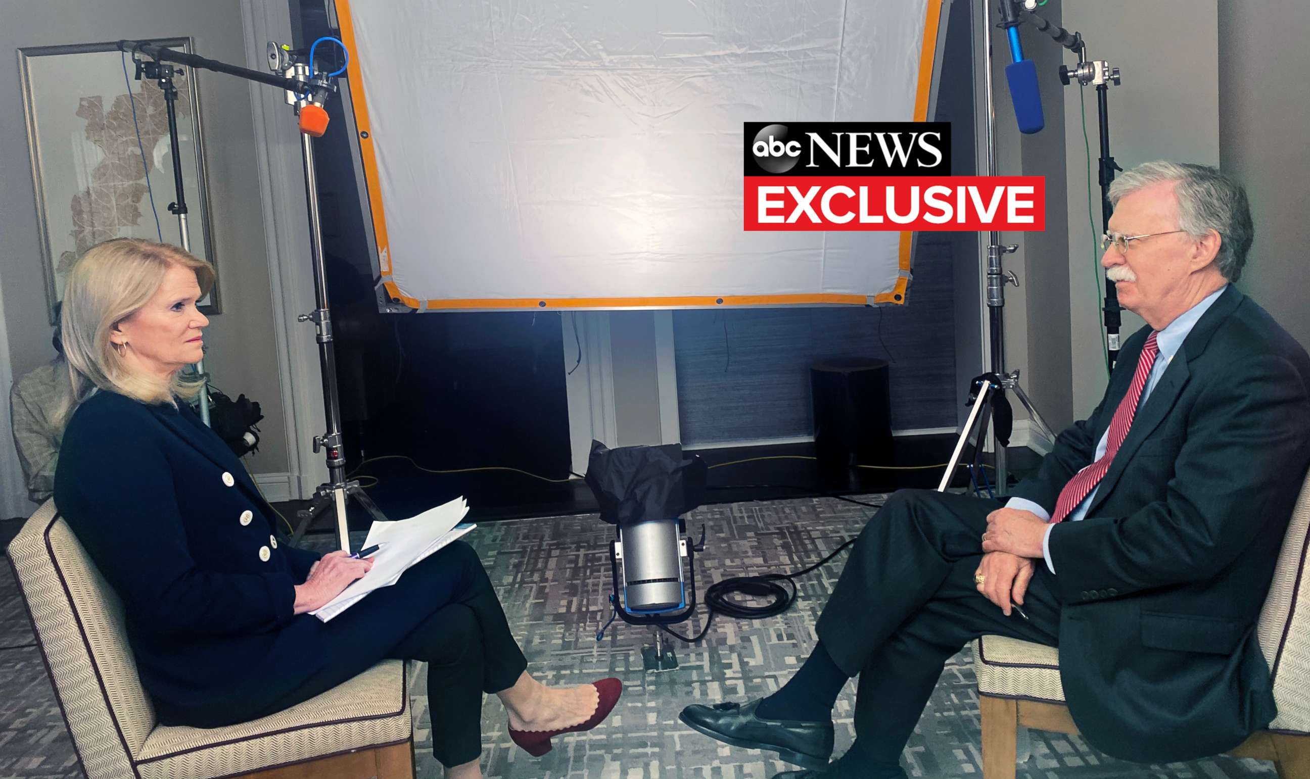 PHOTO: ABC's Martha Raddatz will have the first exclusive interview with John Bolton, former National Security Advisor to President Donald Trump, on his new book, "The Room Where It Happened: A White House Memoir," airing June 21, 2020 at 9pm ET on ABC.