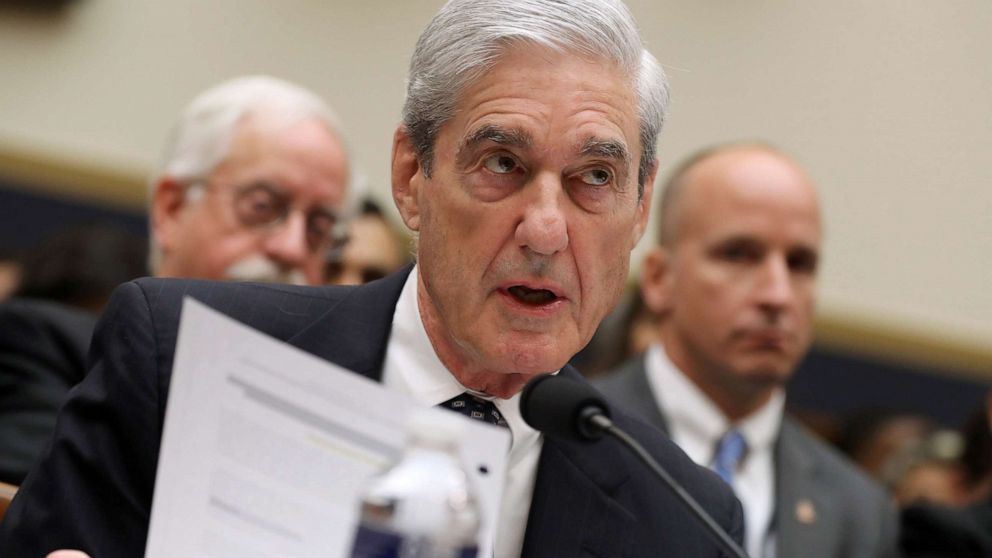 PHOTO: Former Special Counsel Robert Mueller testifies before the House Judiciary Committee about his report on Russian interference in the 2016 presidential election in the Rayburn House Office Building, July 24, 2019, in Washington, D.C.