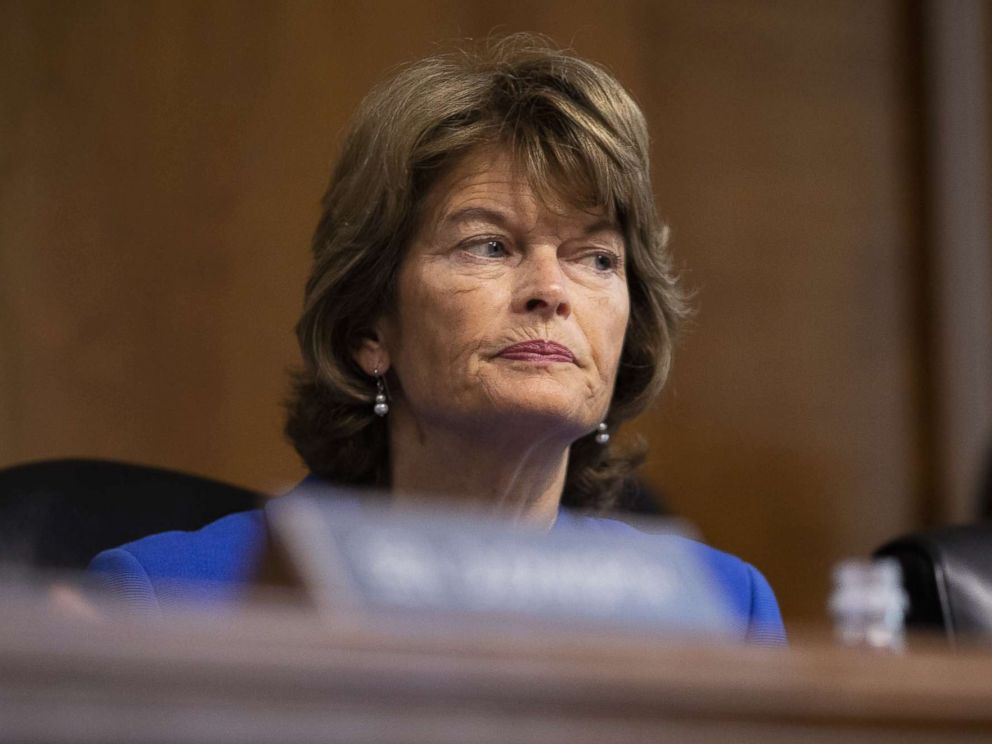 PHOTO: Sen. Lisa Murkowski on Capitol Hill, September 25, 2018 in Washington. 