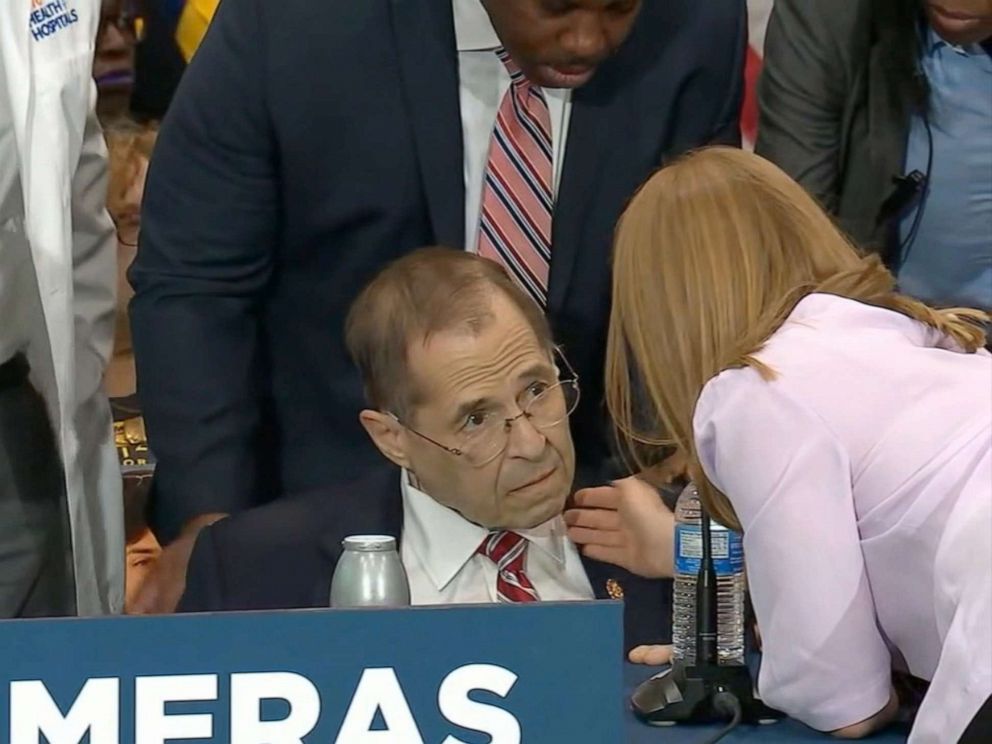 House Judiciary Chairman Jerry Nadler Appears To Nearly Faint At New