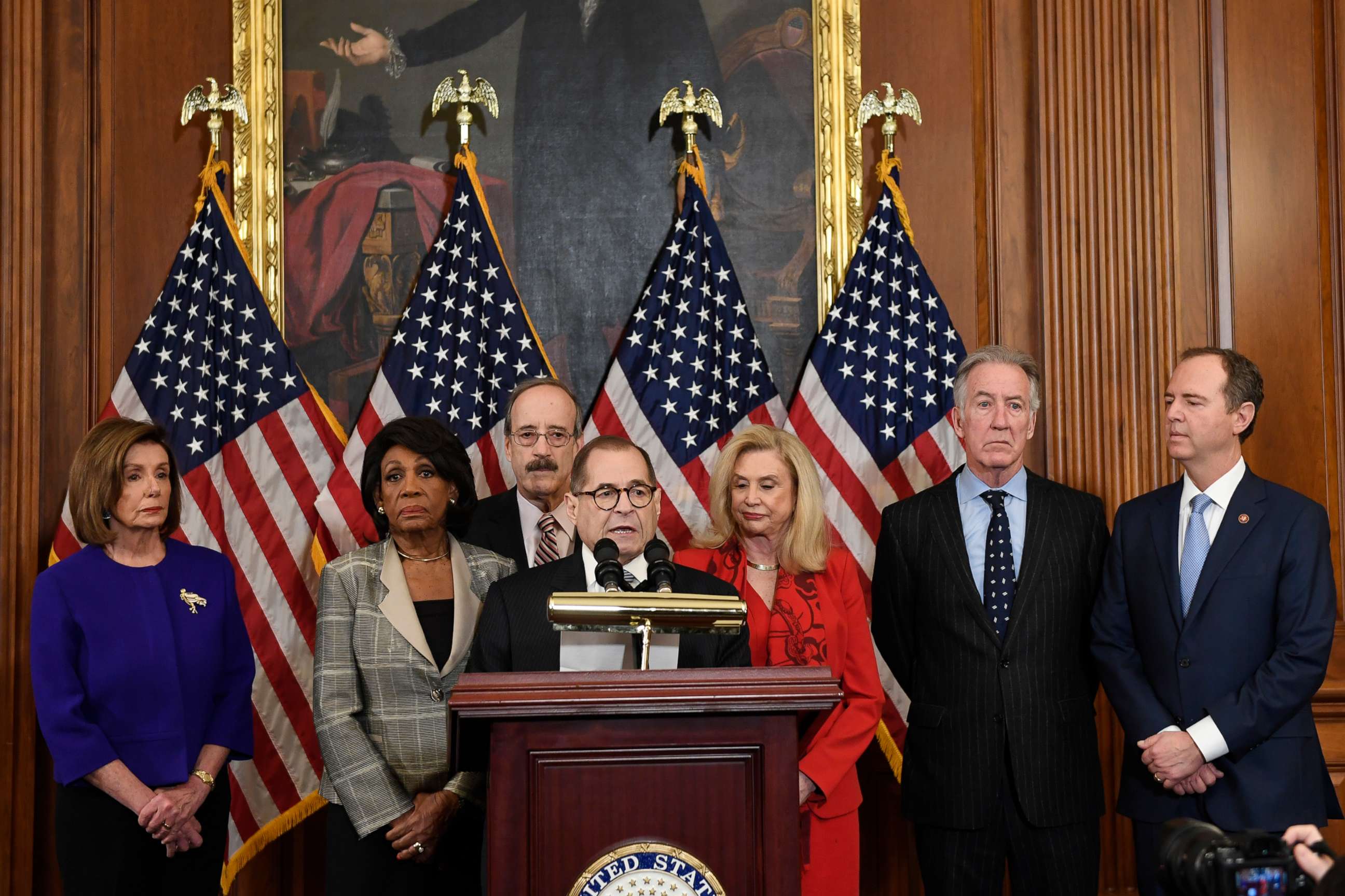 PHOTO: A news conference on Capitol Hill in Washington, Dec. 10, 2019.