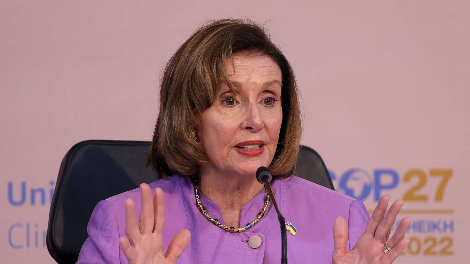 Former Speaker Pelosi throws out first pitch at Nationals' Pride night -  WTOP News