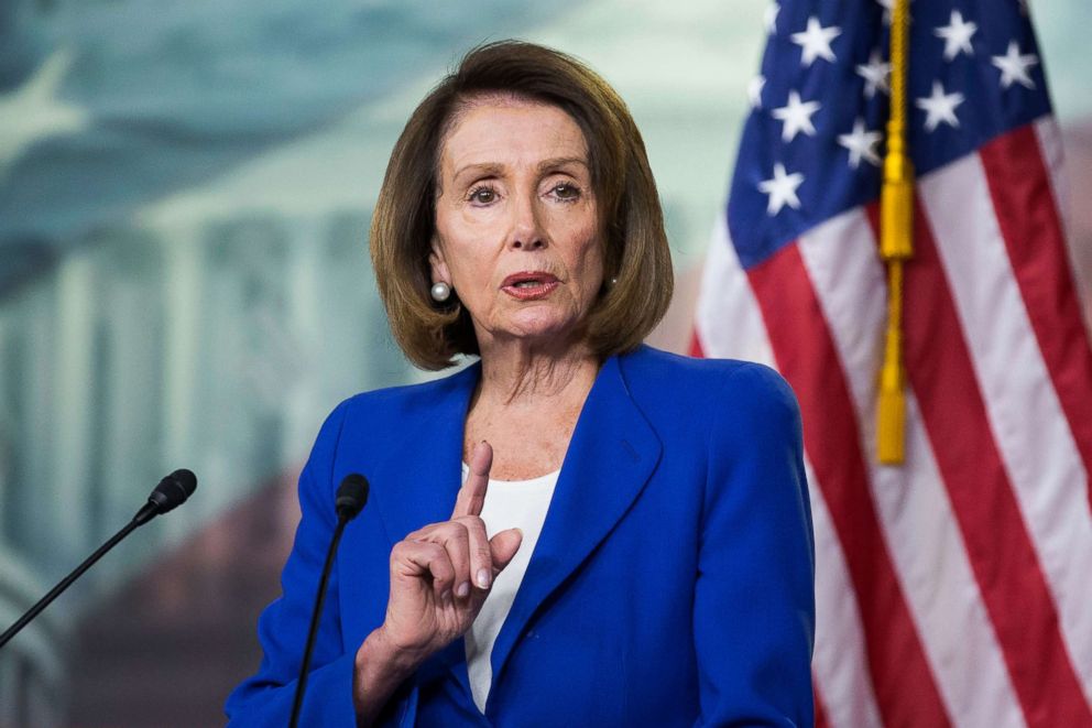 PHOTO: Speaker of the House Nancy Pelosi holds a news conference on Capitol Hill in Washington, DC, Jan. 31, 2019.