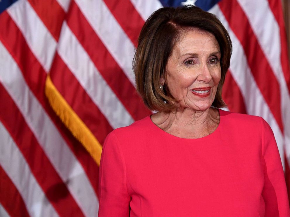 PHOTO: Speaker of the House Nancy Pelosi waits to perform ceremonial swearing-ins at the start of the 116th Congress at the Capitol in Washington, Jan. 3, 2019.