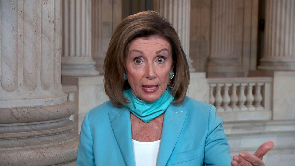 PHOTO: Nancy Pelosi appears on "This Week with George Stephanopoulos," June 28, 2020.