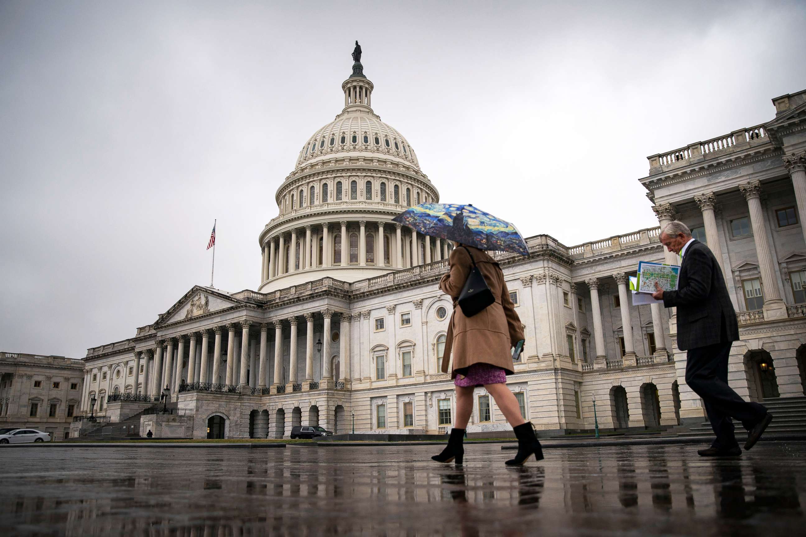 PHOTO: The U.S. Capitol stands in Washington, March 9, 2022. 