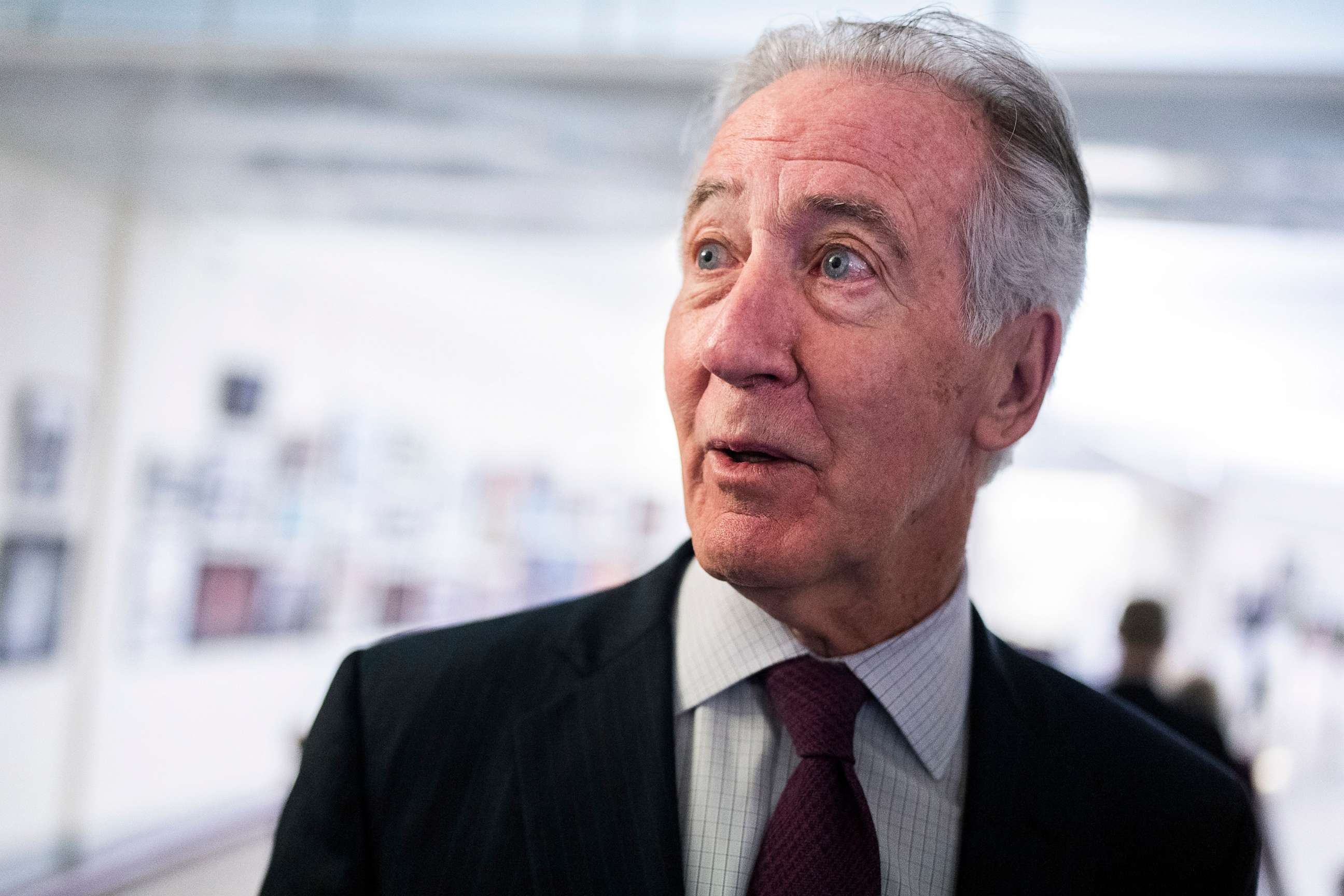 PHOTO: Richard Neal is seen in the Cannon tunnel during a vote on Nov. 30, 2022.