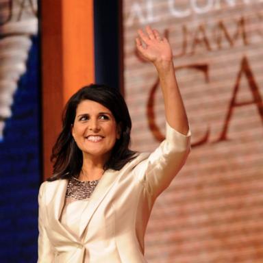 Nikki Haley is running as a tough-on-China candidate, but an ABC News review of her record as governor of South Carolina suggests a contrast to the image being presented on the tr