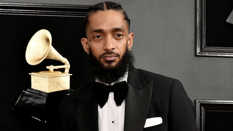 PHOTO: Nipsey Hussle attends the 61st annual Grammy awards at Staples Center, Feb. 10, 2019, in Los Angeles.