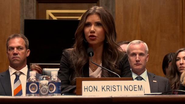 Dept. of Homeland Security Secretary Kristi Noem incorrectly responded to a question on the definition of habeas corpus during a Senate Homeland Security and Governmental Affairs Committee hearing.