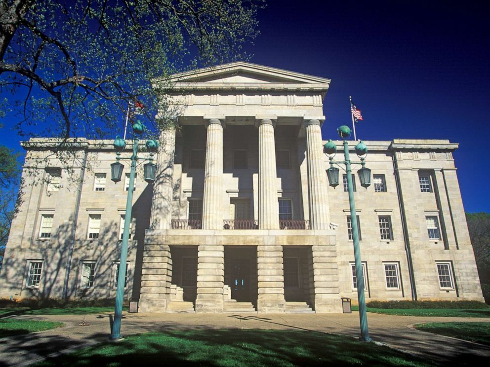 PHOTO: In this undated file photo, State Capitol in Raleigh, N.C., is shown.
