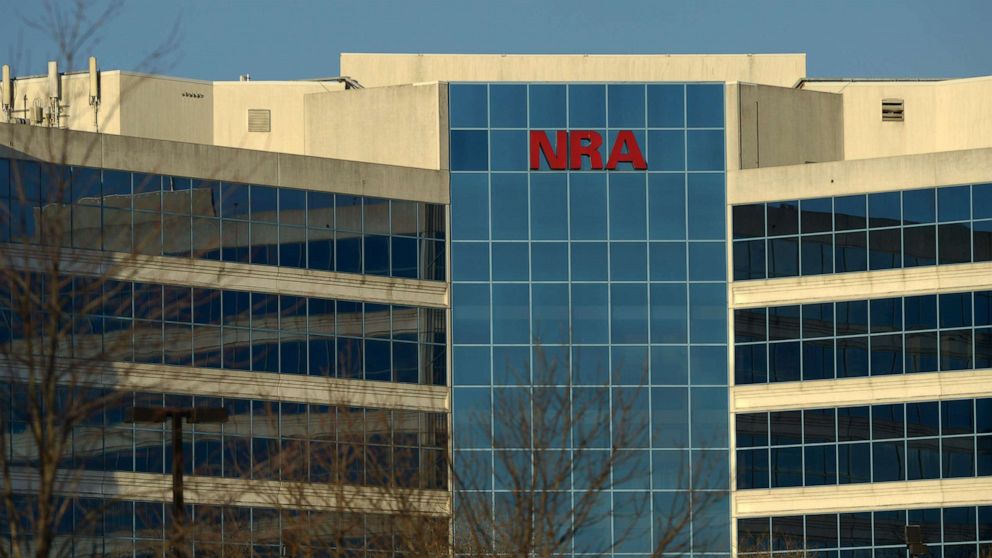 PHOTO: The National Rifle Association of America headquarters building in Fairfax, Va., Jan. 10, 2013.