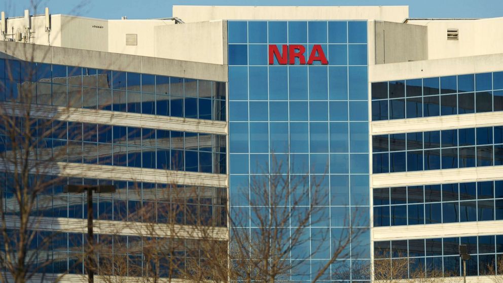 The National Rifle Association of America headquarters building is seen on Jan. 10, 2013, in Fairfax, Va. 