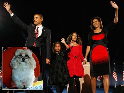 obama and family