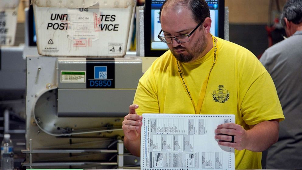 Supreme Court OKs Counting Undated Mail Ballots In Pennsylvania - ABC News