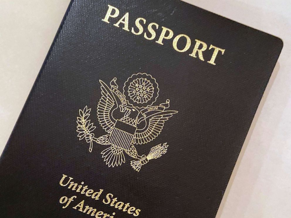 PHOTO: A U.S. Passport cover in Washington, D.C., May 25, 2021.