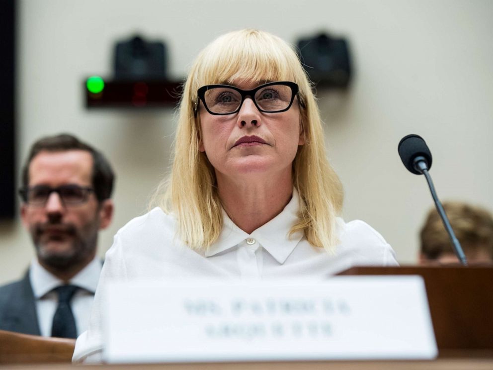 PHOTO: Patricia Arquette testifies during the House Judiciary Constitution, Civil Rights and Civil Liberties Subcommittee hearing on the Equal Rights Amendment, April 30, 2019.