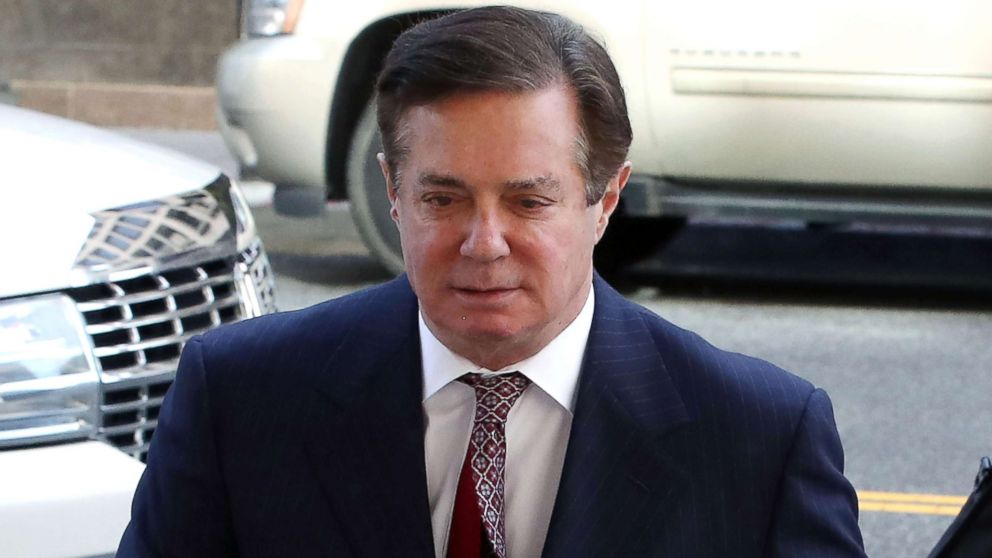 PHOTO: Former Trump campaign manager Paul Manafort arrives at the E. Barrett Prettyman U.S. Courthouse for a hearing on June 15, 2018 in Washington, D.C.